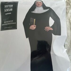 Black and White Nun Costume